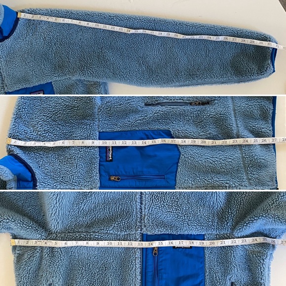 Patagonia Retro-X Deep Pile Classic Blue Jacket - Picture 8 of 8
